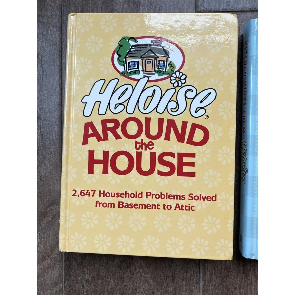 Kitchen Hints From Heloise & Heloise Around The House Books VERY GOOD